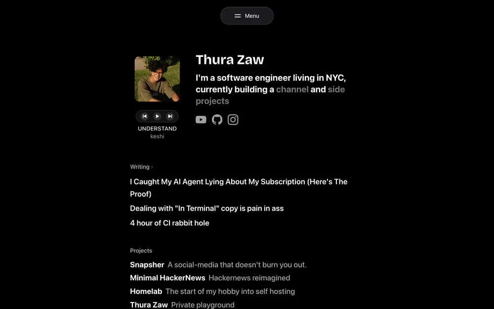Thura Zaw — Private playground